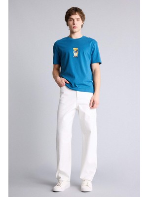 DeFacto Baggy Fit Geniş Paça Jean Pantolon F6646AX26SM