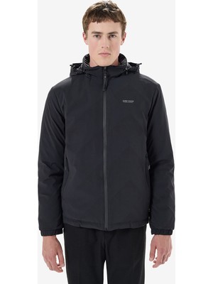 Greyder Erkek Siyah Suya Dayanıklı Kaz Tüyü Mont 5K1TM83517