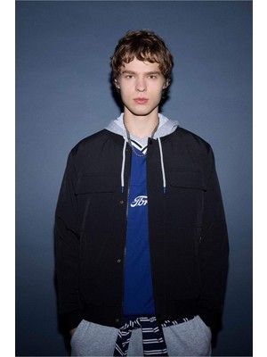 DeFacto Regular Fit Kolej Yaka Su Geçirmez Mont F8472AX26SP