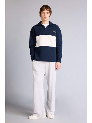 DeFacto Baggy Fit Sweatshirt Kumaşı Alt G9752AX26SP