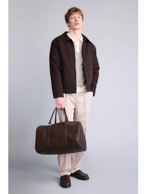 DeFacto Erkek Suni Deri Spor Ve Seyahat Çantası H0404AXNS