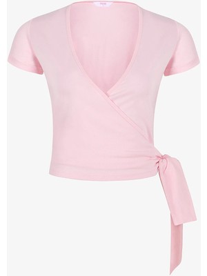 Penti Pembe Ballet Wrap Üst
