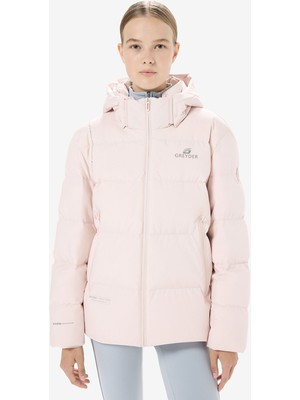 Greyder Kadın Pudra Suya Dayanıklı Kaz Tüyü Mont 5K2TM84025