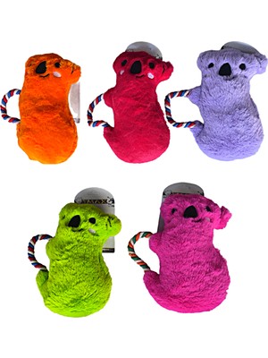 Indispensablely Sesli Peluş Kedi Köpek Oyuncağı 25 cm Çeşitli Renklerde