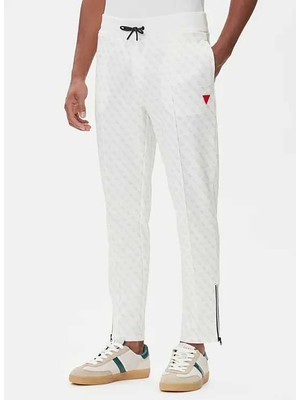 Guess Slim Fit Beyaz Erkek Eşofman Altı Z2BB05K7122-P05N Beyaz Eşofman Altı