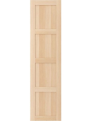 Gardırop Kapağı, Ağartılmış Meşe Görünümlü, 50X195 cm