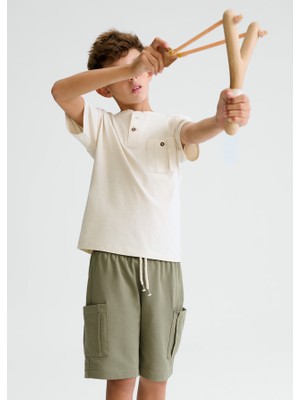 Mayoral Erkek Çocuk Tişört Şort Takım 6686