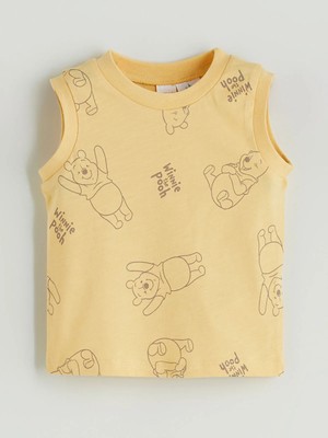 Lc Waikiki Yeni Sezon Winnie The Pooh Baskılı Erkek Bebek Atlet