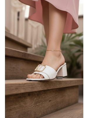 Marina Rosse Kadın Bonita Topuklu Terlik