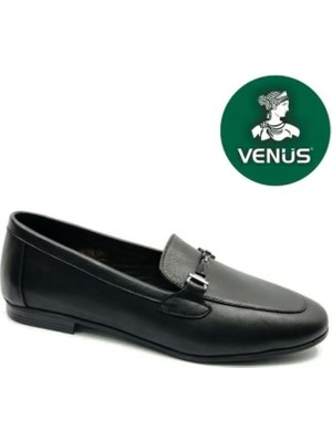 Venüs  25484204Y Kadın Hakiki Deri Loafer Babet
