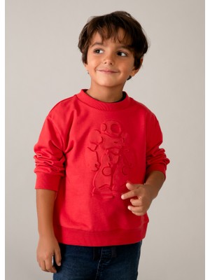 Mayoral Erkek Çocuk Kabartmalı Sweatshirt 3434