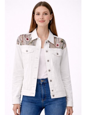 Centilmen Bdk Sırt Detaylı Kot Çeket  X228