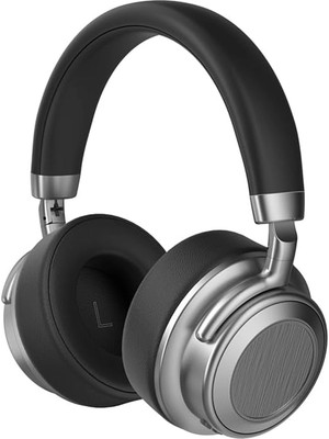 Eco Port Metal Kulak Üstü Kablosuz Bluetooth Kulaklık Hybrid Anc Type-C Hızlı Şarj Bluetooth 6.0