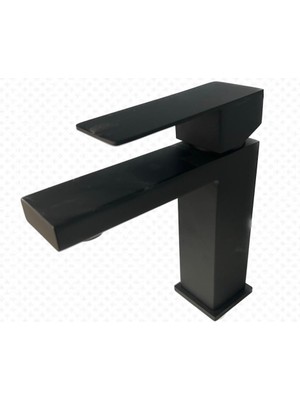 Fleko Rio Black Lavabo Bataryası Modern Tasarım Siyah Renk