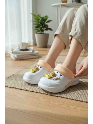 Moda Fiesta Dolgu Taban Ortopedik Terlik Hemşire Hastane Bahçe Günlük