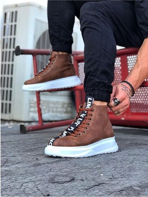 Hkursat HK03 Taba Casual Erkek Yarım Bilek Bot