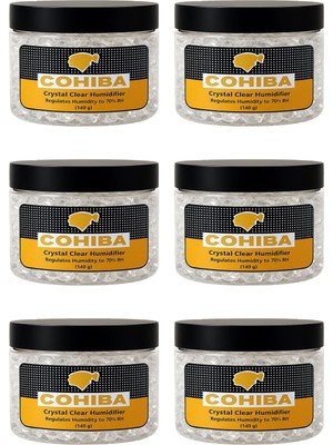 6 Adet Cohiba Puro Kutusu Için %70 Humidifier Jel Nemlendirici DB38-6