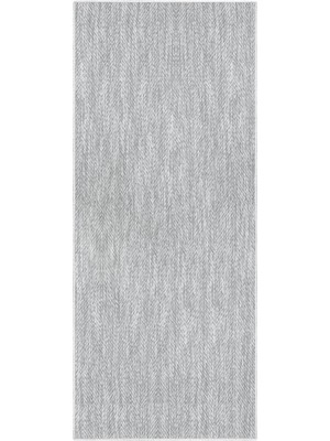 Valery Home Loom Vizon Yeni Nesil Sisal Yumuşak Dokuma Mutfak Koridor Kilim Kaymaz Pamuk Taban Halı 7103