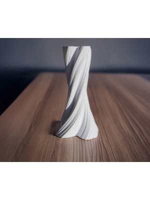 Elisabetta Vazo | 3D Baskı El Yapımı Dekoratif Vazo | Modern ve Şık Ev Aksesuarı