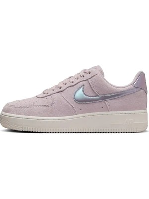 Nike Air Force 1 Af1 07 Special Edition Leather Womens Sneaker Pink Hakiki Deri Süet Kadın Günlük Spor Ayakkabı Mor