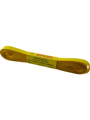 MorPerde Katlamalı Perde Kurdele (10MM) Koyu Sarı