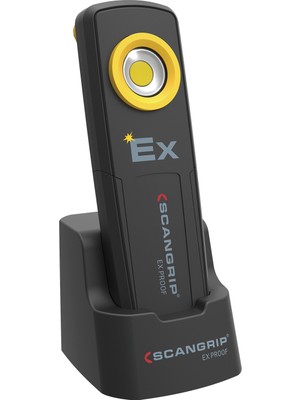 Scangrip Scangrıp Unı-Ex Çok Fonksiyonlu Şarjlı Ex-Proof El Feneri (350 Lümen)