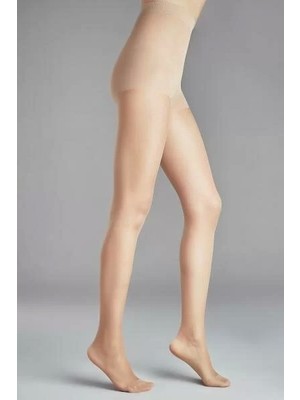 Penti FIT15 Parlak Külotlu Çorap Kadın XL Beden Sahra Renkli Şıklık ve Konfor