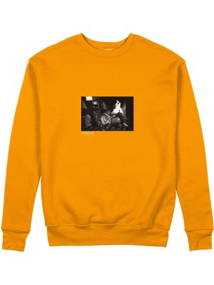 The Lucid Lab Keith Richards Connecticut 1977 Sweatshirt - Turuncu