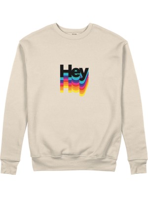 The Lucid Lab Hey Sweatshirt - Bej