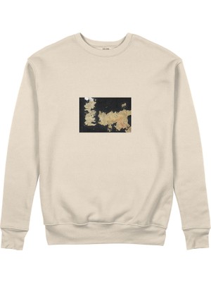 The Lucid Lab Game Of Thrones Map Sweatshirt - Bej