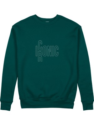 The Lucid Lab I/rconıc Sweatshirt - Koyu Yeşil