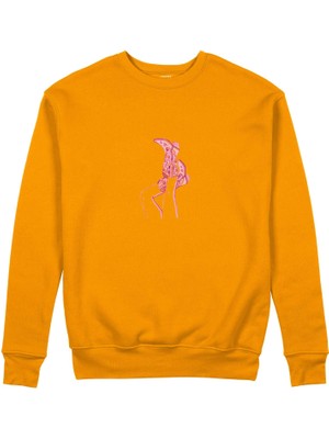 The Lucid Lab Hot Steps Sweatshirt - Turuncu
