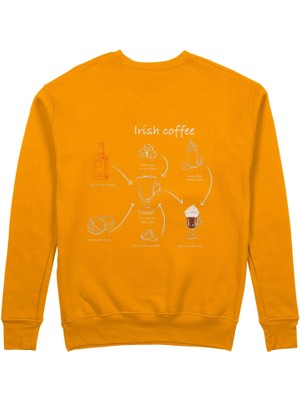 The Lucid Lab Irish Coffee Sweatshirt - Turuncu