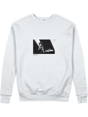 The Lucid Lab Keith Richards Anvers 1973 Sweatshirt - Beyaz
