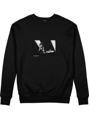 The Lucid Lab Keith Richards Anvers 1973 Sweatshirt - Siyah