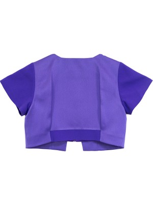 Eterna Dublle Set-Purple / Italıan Crep / Dry Clean Only