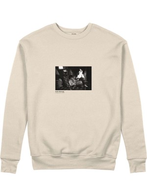 The Lucid Lab Keith Richards Connecticut 1977 Sweatshirt - Bej