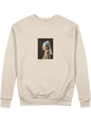 The Lucid Lab Inci Küpeli Kız Sweatshirt - Bej