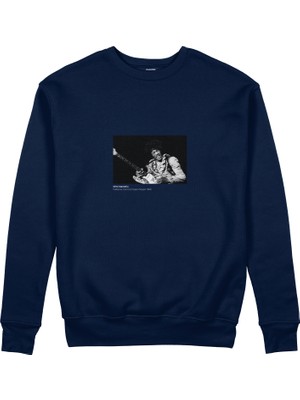 The Lucid Lab Jimi Hendrix Falkoner Centret Copenhagen 1969 Sweatshirt - Lacivert