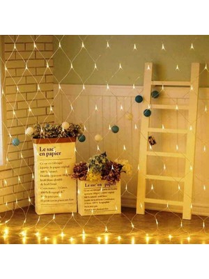 Oktay Sesal  2x2 Ağ LED Işık Gün Işığı Ağ LED Işık Eklemeli Warm Light LED 220 V Modlu Duvar Panel Aydınlatma