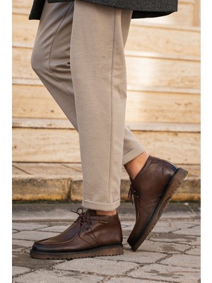 Panorama Premium Hakiki Deri Erkek Günlük Bot