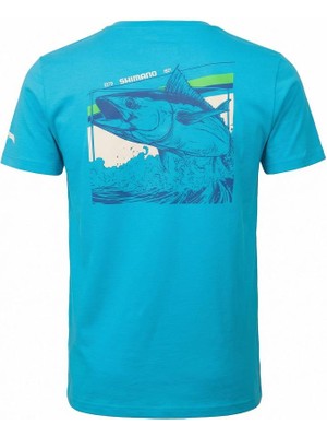 Shimano Blue Tuna M Beden T-Shirt