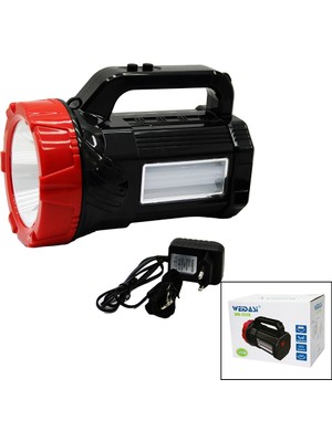 Luz&pos 2in1 = 1led - 16SMD El Feneri - Projektör Fiş Şarjlı Telefon - Ampul Çıkışlı Powerbank