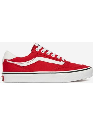 Vans Brooklyn LS Kadın Kırmızı Sneaker.-