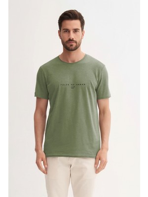 Bad Bear Badbear Pulse Erkek T-Shirt Thyme Yeşil