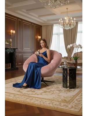 AVYNA Regalıa™ Exclusive 360° Döner Mekanizmalı Berjer Tekli Koltuk | Yatak Olabilen Minder – Üst Segment Tasarım – Babyface Premium Kumaş