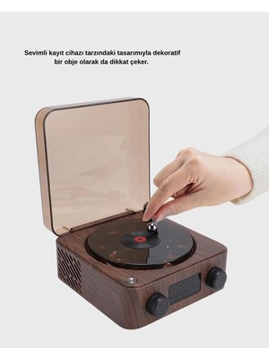 Teknodayım Gece Lambası Bluetooth Hoparlör Dijital Saat Çok Fonksiyonlu Su Dalgası Işıklı