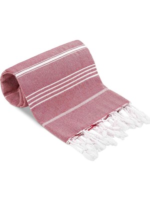 Mira Home Summer Wind Soft %100 Pamuk Peştemal 100X180 cm Bordo