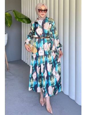 İlkimay.com Eteği Piliseli Saten Ikili Takım 1693