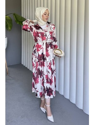 İlkimay.com Eteği Piliseli Saten Ikili Takım 1693